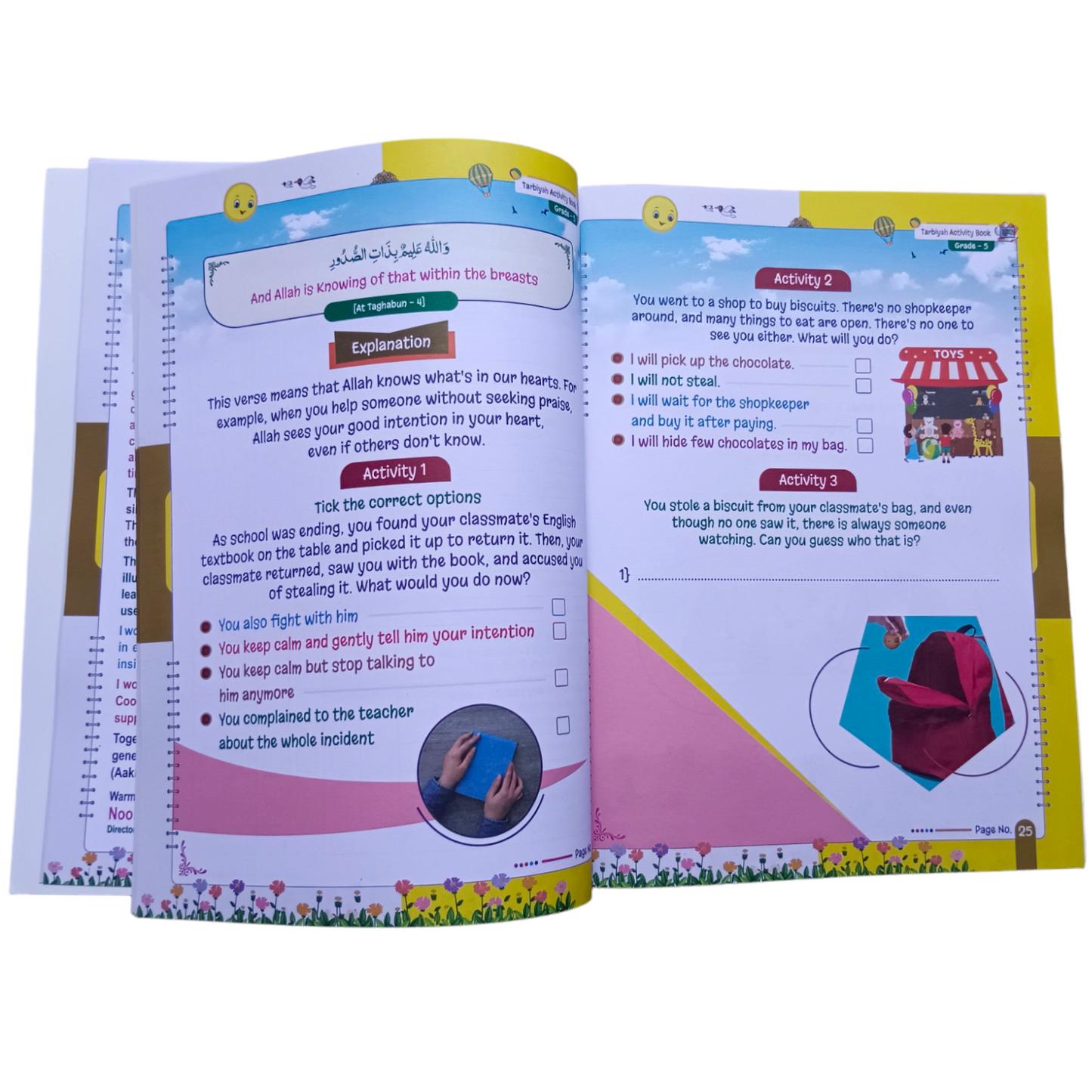 Tarbiyah Activity Book For Students By Shaikh Nooruddin Umeri | G-5