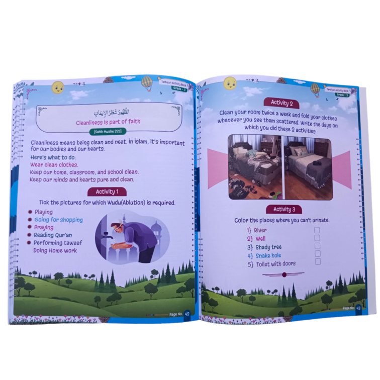 Tarbiyah Activity Book For Students By Shaikh Nooruddin Umeri | G-3