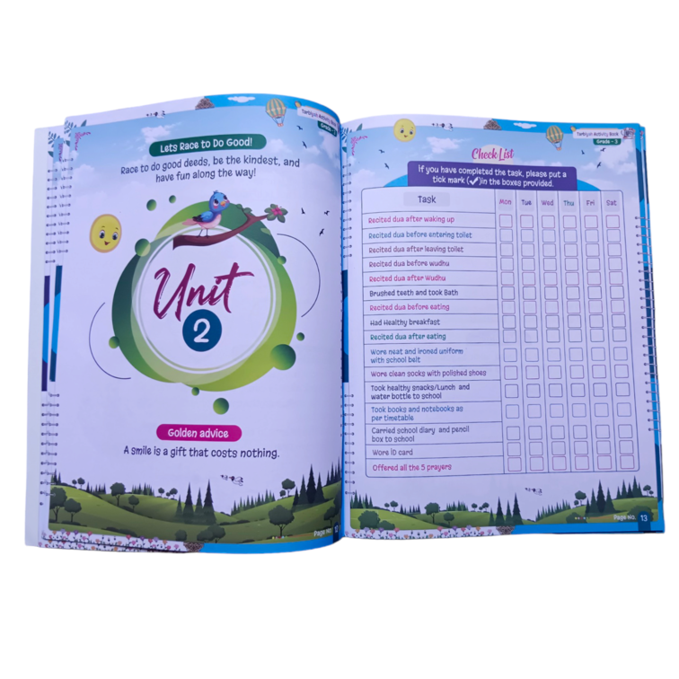 Tarbiyah Activity Book For Students By Shaikh Nooruddin Umeri | G-3