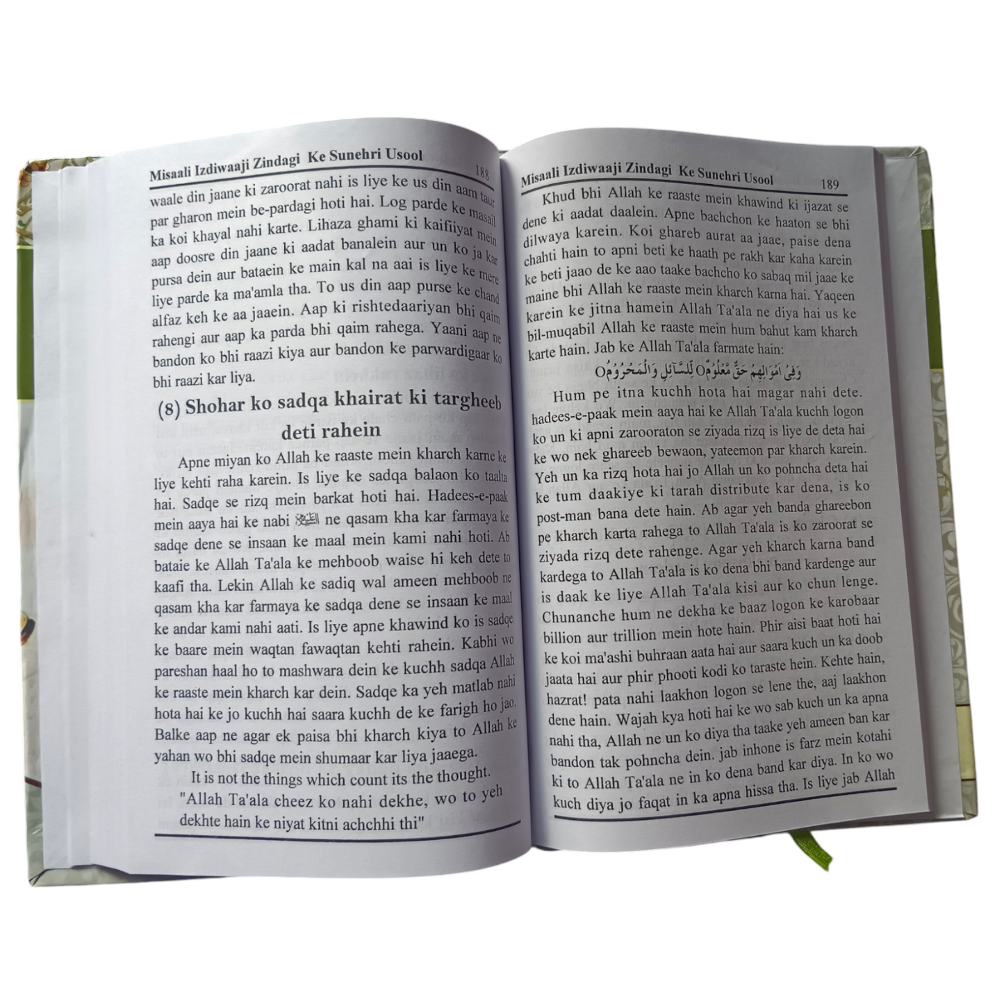 Misali Azdawaji Zindagi Ke Sunehri Usool (Roman Urdu) by Maulana Peer Zulfiqar Naqshbandi