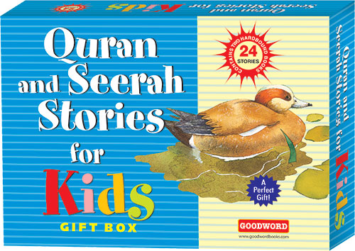 Quran and Seerah Stories for Kids Gift Box (Two Hard Bound Books)