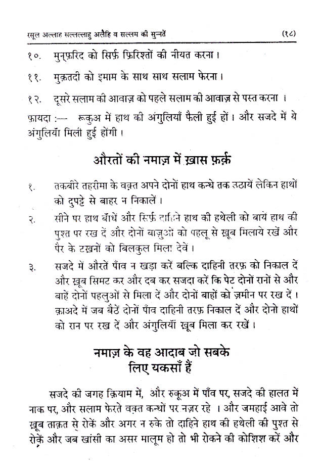 Rasoolullah (SaW) Ki Sunnatein | Hindi by: Maulana Hakeem Mohammed Akhtar (Rah)