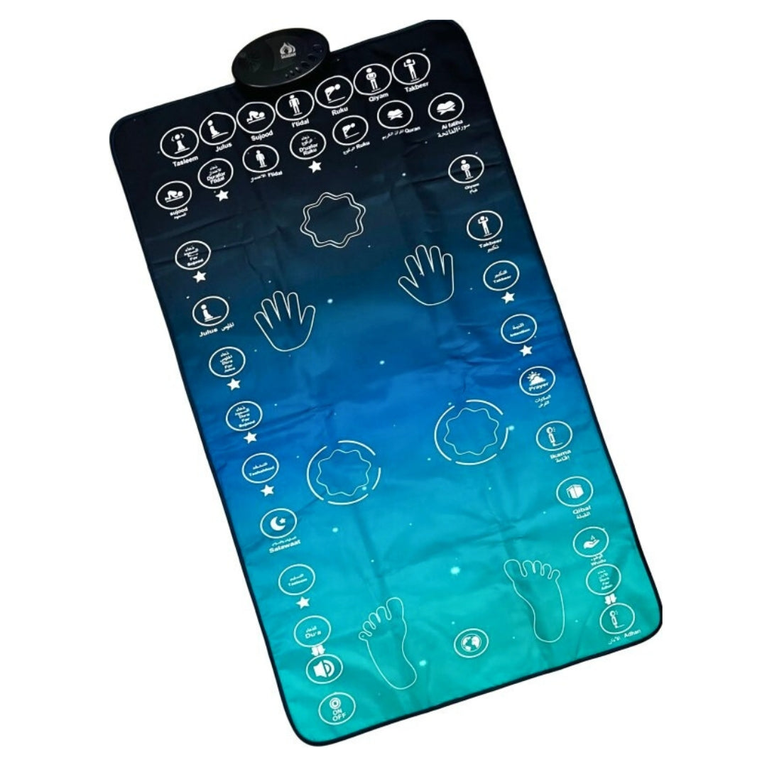 Smart Prayer Pattern Interactive Smart Prayer Mat | Suitable for Reverts and Individuals ...