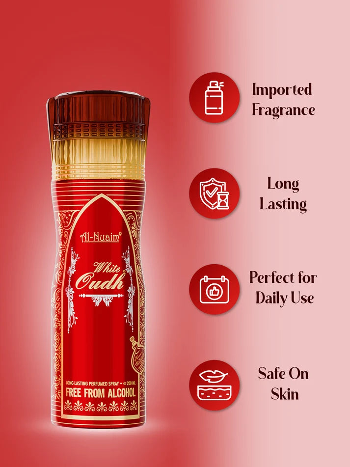 Al-Nuaim White Oudh Body Spray