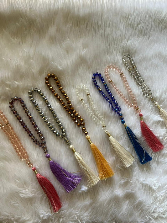Crystal Tasbih  - 33 beads