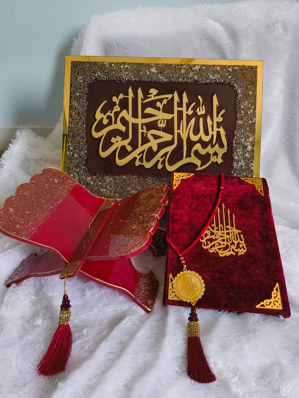 Personalised Resin Quran Stand | Rehal| Quran Stand |Quran Rehal | Bookmark | Resin Islamic Art