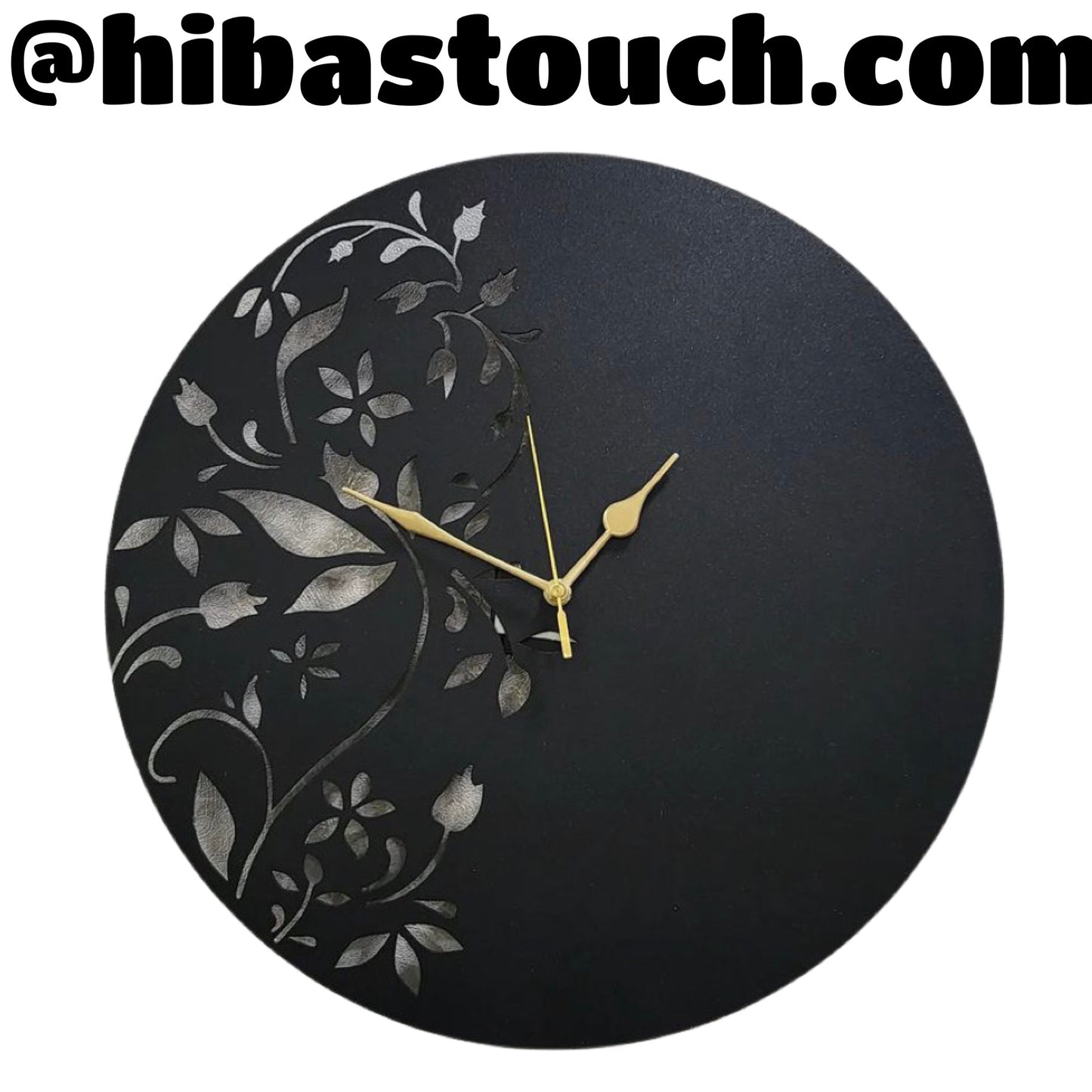 Flower Desighn Wall clock