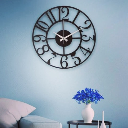 Big Numbers Wall Clock