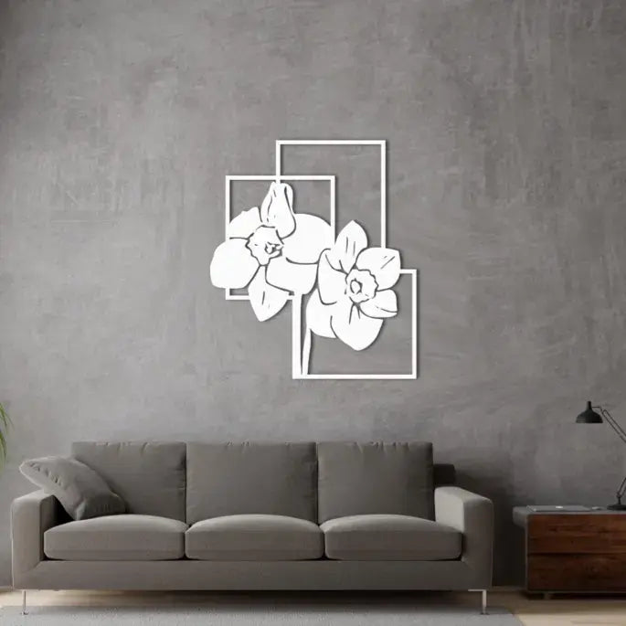 Floral Metal Wall Art