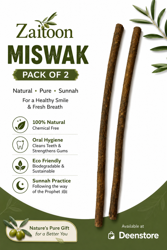 Zaitoon Miswak (set of 2)