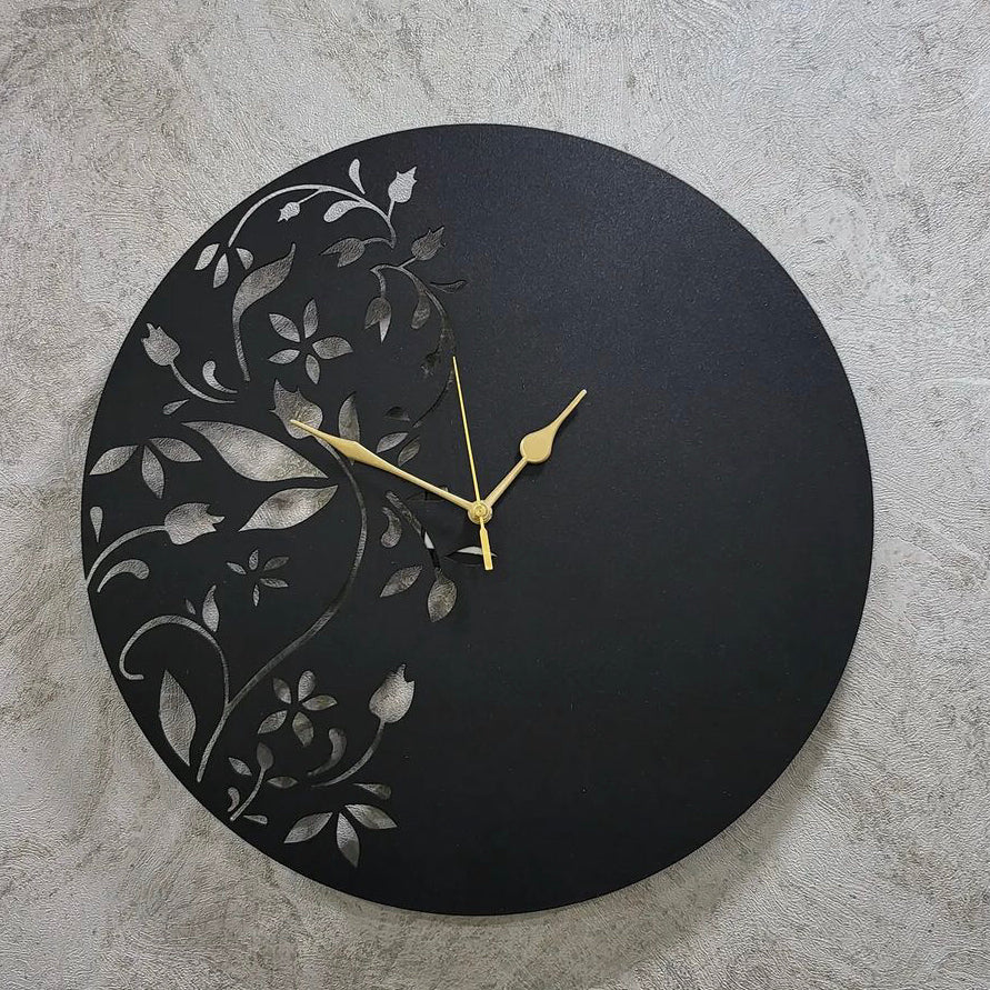 Flower Desighn Wall clock