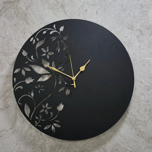 Flower Desighn Wall clock
