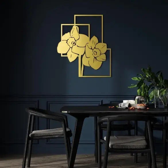 Floral Metal Wall Art