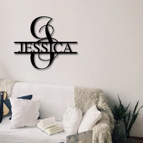 Name Board Metal (18x18 Inches)