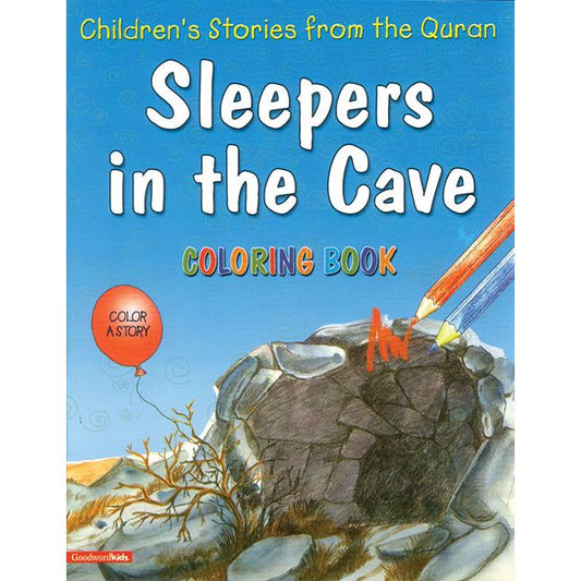 Sleepers in the Cave (Colouring Book) (PB)