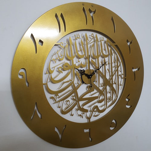 Kalma Wall Clock Gold