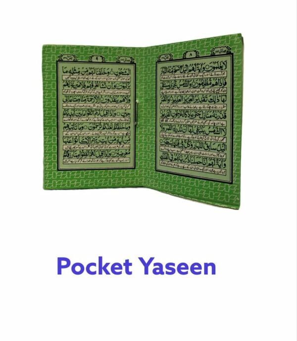 Pocket Size Surah Yaseen With Tarjuma(Pack of 5)