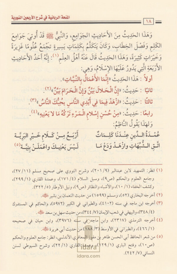 Explanation Of 40 Ahadeeth Nawawi By Shaykh Fawzaan (Harakat)