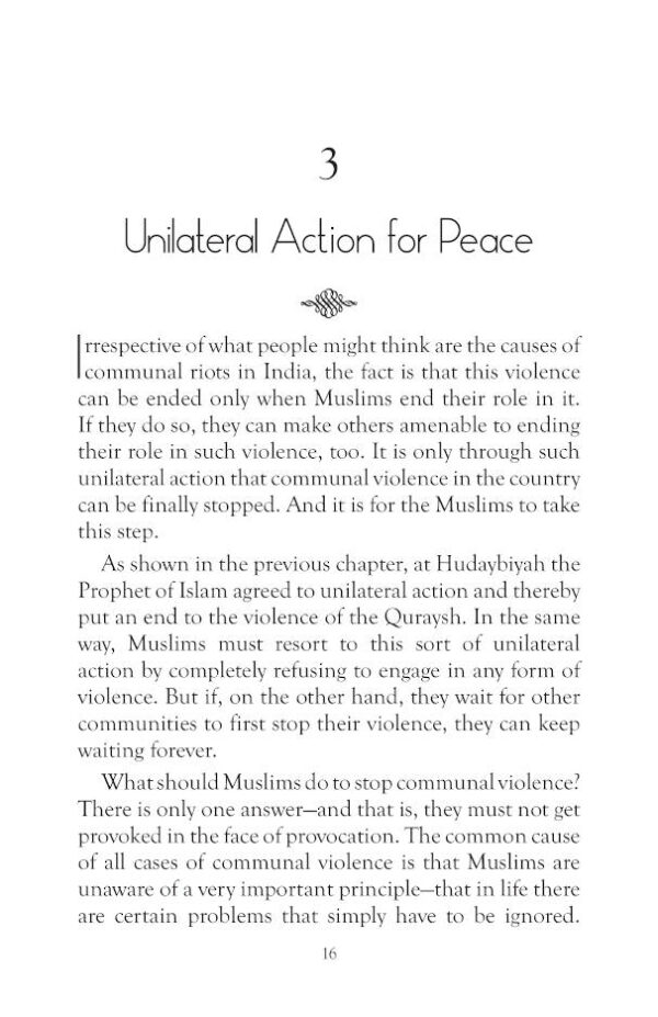 Non-violence and Peace-building in Islam (PB) by: Maulana Wahiduddin Khan